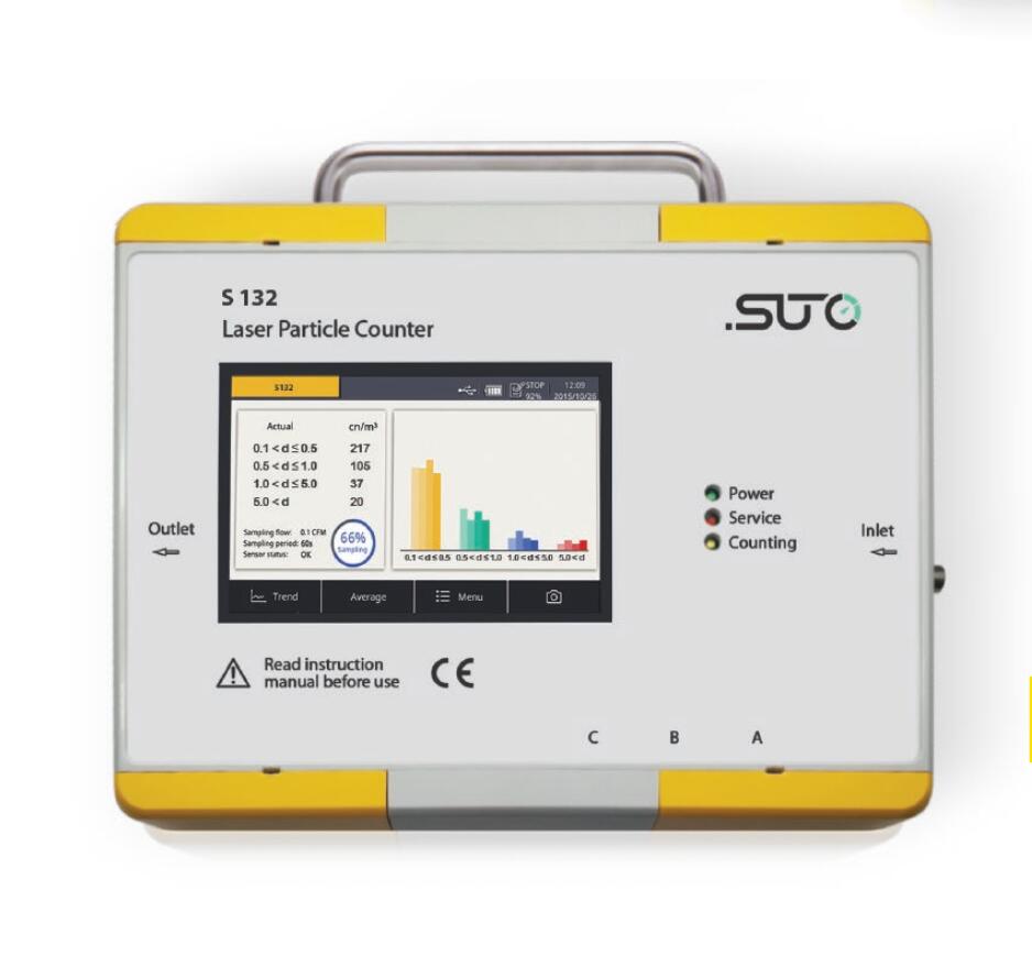 S130 - S132型便攜式激光顆粒計(jì)數(shù)器